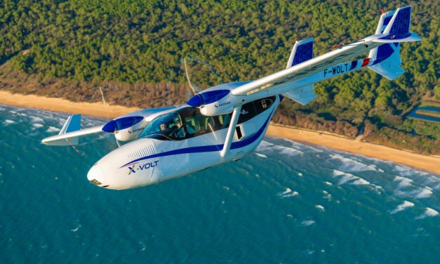 AURA AERO FLIES X-VOLT, A PIONEER OF HYBRID-ELECTRIC AVIATION